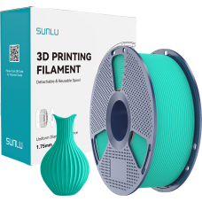 Пластик для 3D-друку (філамент) SUNLU PLA Classic Mint Green 1,75 мм 1 кг