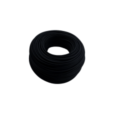 Провід силікований 30AWG 2С чорний 20m