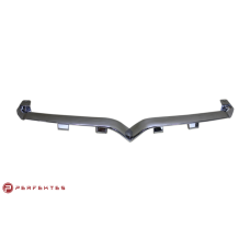 Логотип/накладка преднього бампера (Хром) (2016-2021) Tesla Model S