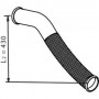 Гофра вихлопної труби DAF 95XF/XF95