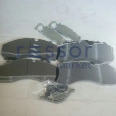 Колодки тормозные Mercedes Actros, MAN, DAF