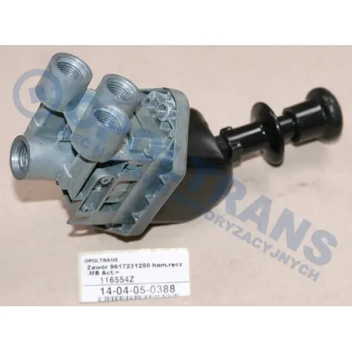 Кран ручного тормоза 9617231250 Mercedes Actros